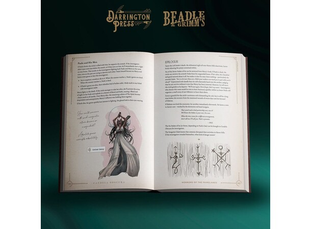 Candela Obscura RPG Assignment Book Horrors of the Fairelands 