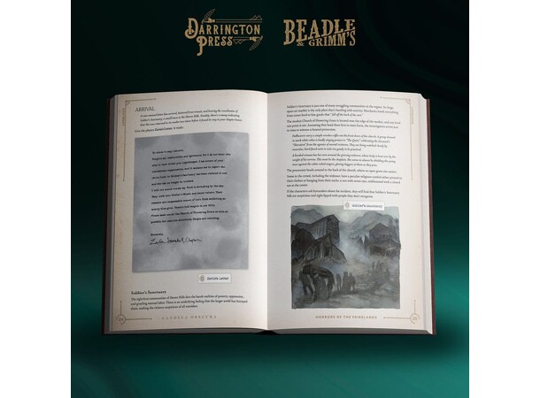 Candela Obscura RPG Assignment Book Horrors of the Fairelands 