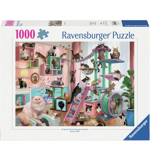 Cat Tree Heaven 1000 biter Puslespill Ravensburger Puzzle