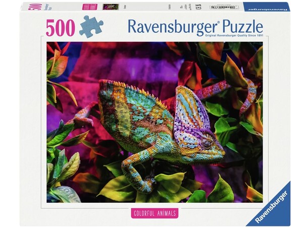 Chameleon 500 biter Puslespill Ravensburger Puzzle 