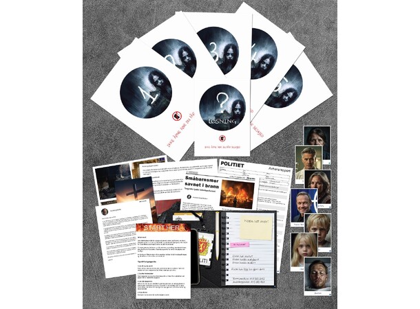 Cold Case Elle Melle Brettspill Norsk utgave 