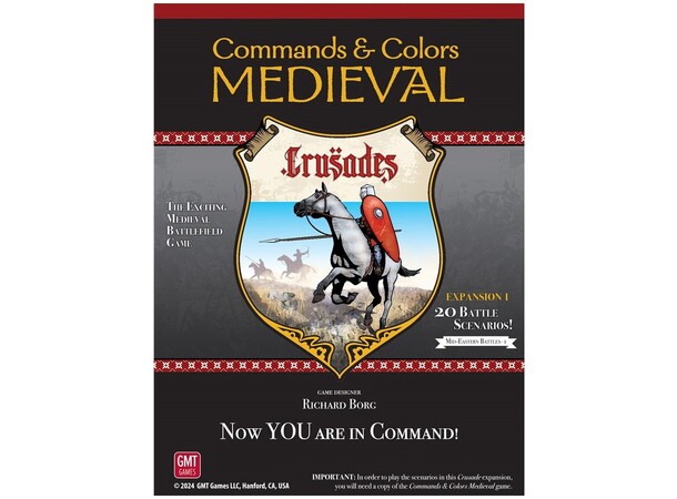Command & Colors Medieval Crusaders Exp Utvidelse til Command & Colors Medieval 