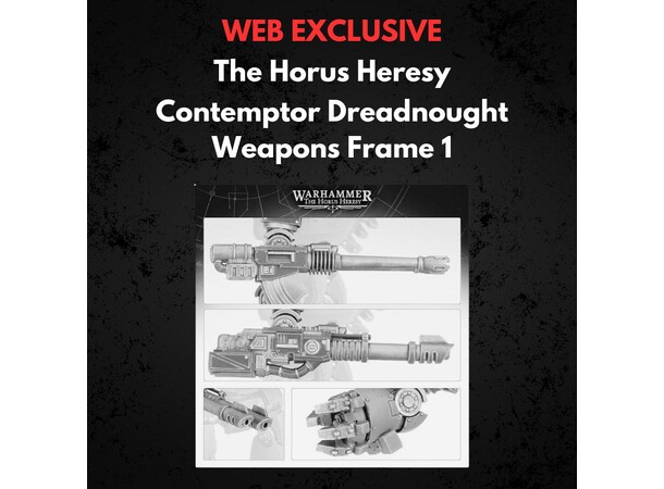 Contemptor Dreadnought Weapons Frame 1 Horus Heresy - Legiones Astartes 