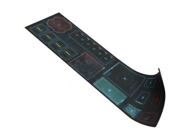 Cyberpunk 2077 Neoprene Playmat Spillematte Cyberpunk 2077 Board Game 