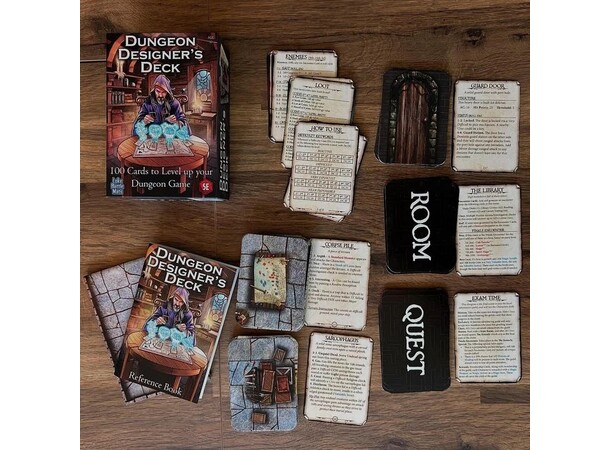 D&D 5E Dungeon Designers Deck 
