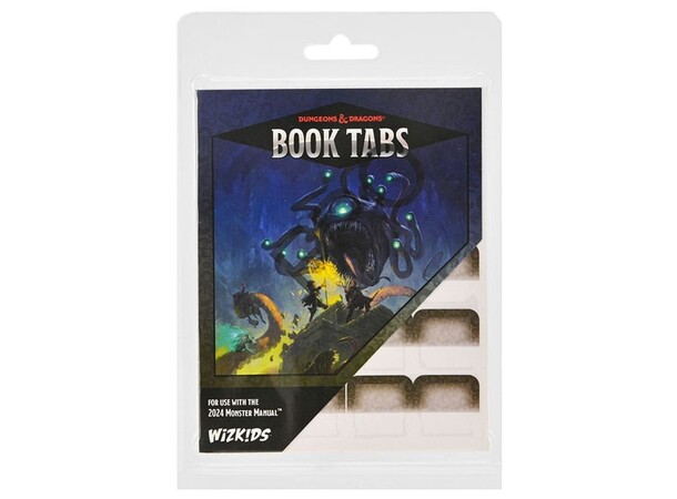 D&D Book Tabs 2024 Monster Manual Dungeons & Dragons 