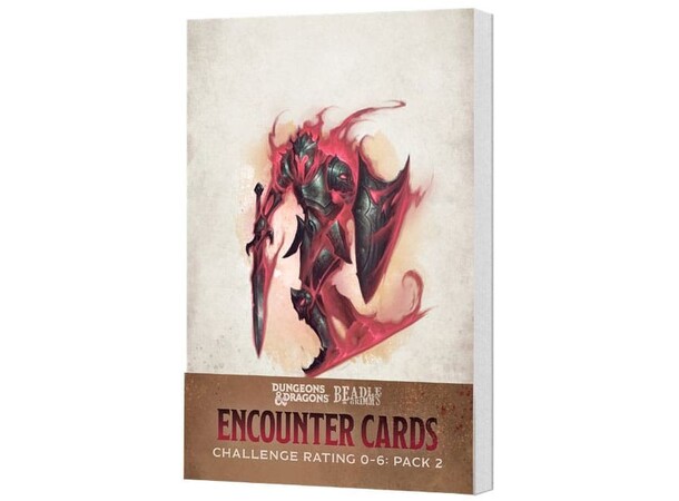 D&D Encounter Cards CR 0-6 Pack 2 Dungeons & Dragons - Beadle & Grimm 