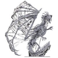 D&D Figur Nolzur Black Dracolich Nolzur's Marvelous Miniatures - Omålad