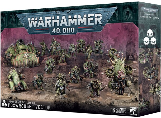Death Guard Poxwrought Vector Warhammer 40K Battleforce 
