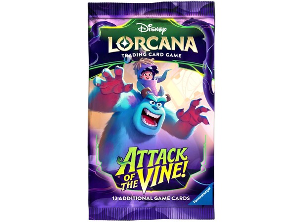 Disney Lorcana Attack Vine Booster Attack of the Vine - Set 13 