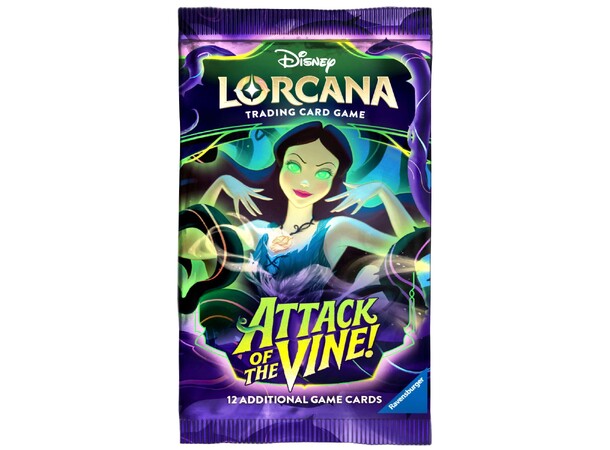 Disney Lorcana Attack Vine Booster Attack of the Vine - Set 13 