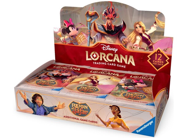 Disney Lorcana Reign of Jafar Display 