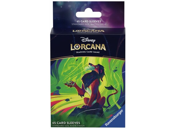 Disney Lorcana Sleeves Scar