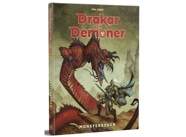 Drakar och Demoner Monsterboken - SVENSK 
