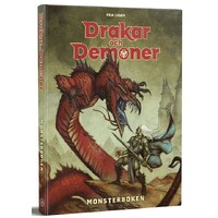 Drakar och Demoner Monsterboken - SVENSK 