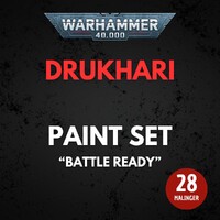 Drukhari Paint Set Warhammer 40K - Battle Ready