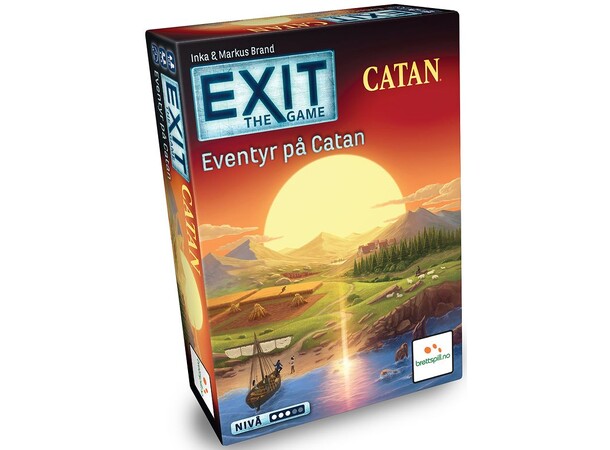 EXIT Eventyr på Catan Kortspill Norsk utgave 