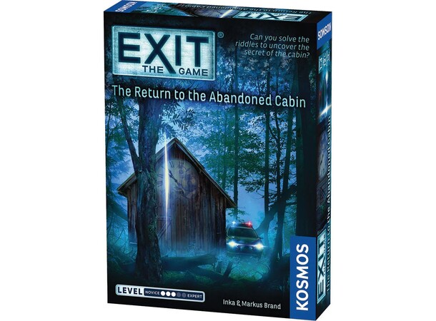 EXIT Return Abandoned Cabin Brädspel 