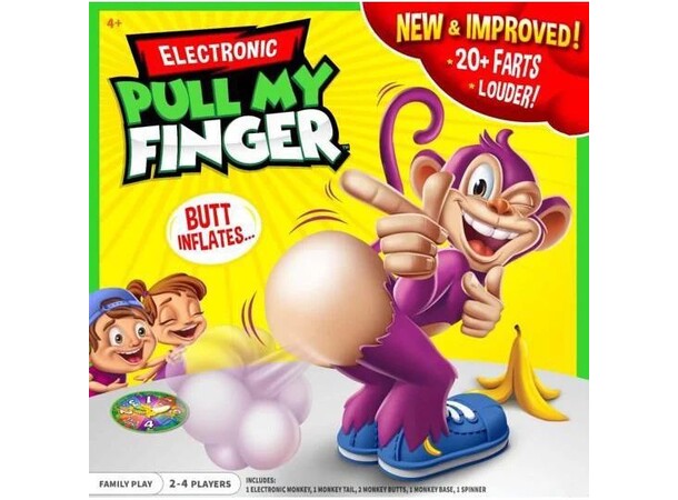 Electronic Pull My Finger Brettspill 
