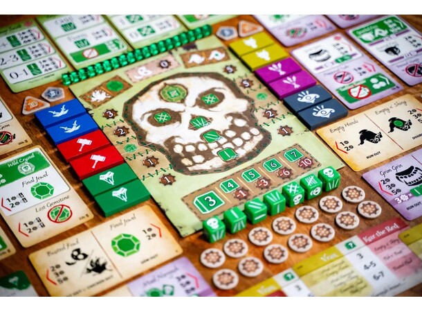 Emerald Skulls Brettspill 