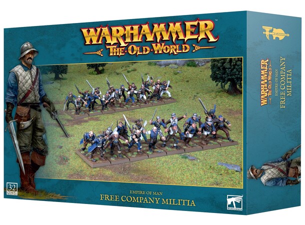 Empire of Man Free Company Militia Warhammer The Old World 