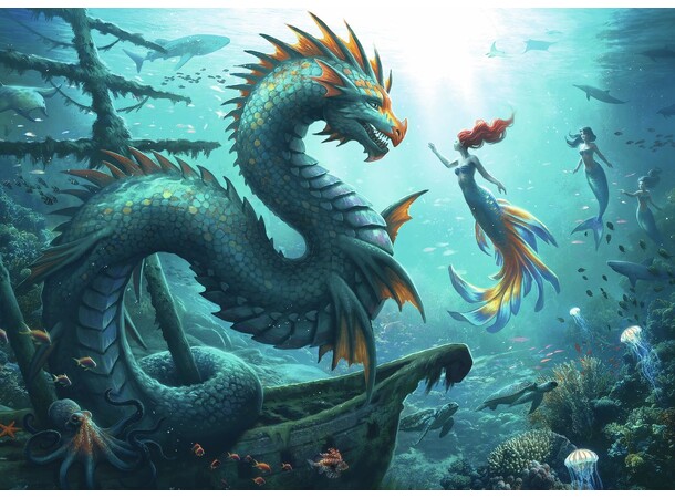 Enchanted Depths 1000 biter Puslespill Ravensburger Puzzle 