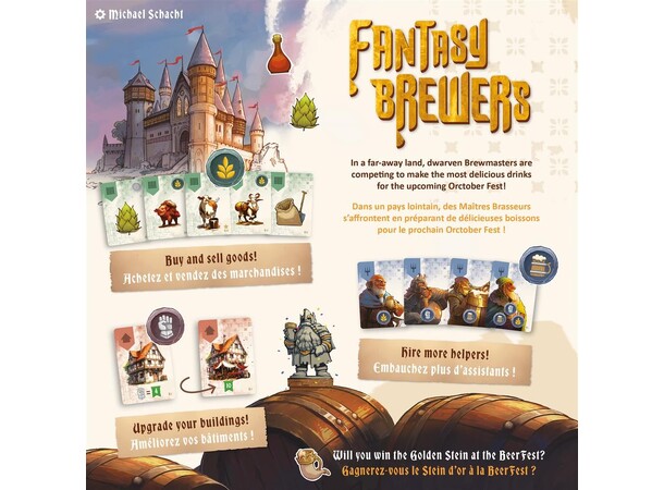 Fantasy Brewers Brettspill 