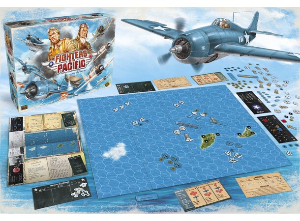 Fighters of the Pacific Brädspel 