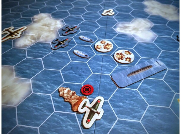 Fighters of the Pacific Brädspel 