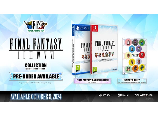 Final Fantasy I-VI Collection Switch Anniversary Edition