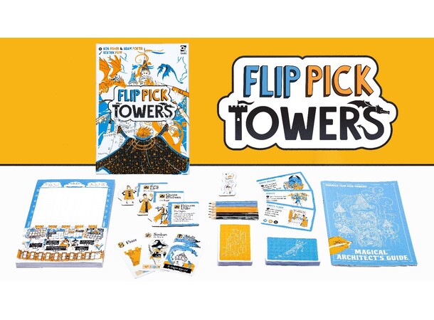 Flip Pick Towers Brettspill 