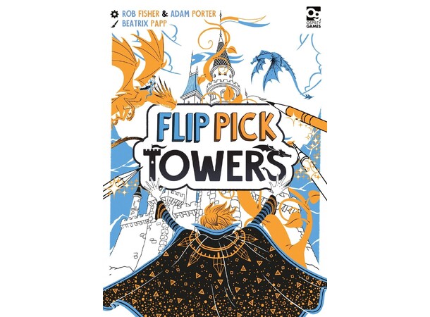 Flip Pick Towers Brädspel 