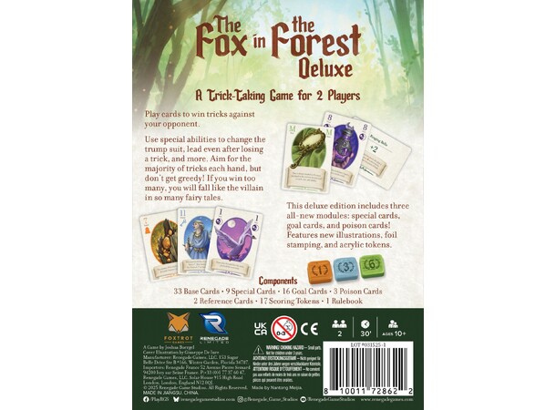 Fox in the Forest Deluxe Kortspill 