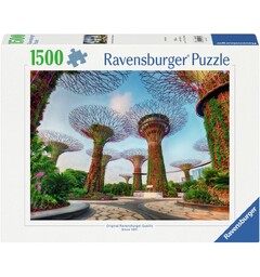 Garden by the Bay Singapore 1500 biter Ravensburger Puzzle Puslespill