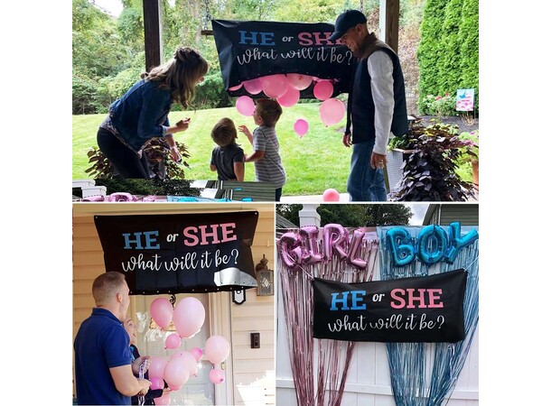 Gender Reveal Balloon Bag Kit 