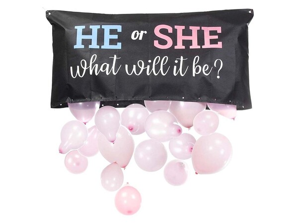 Gender Reveal Balloon Bag Kit 