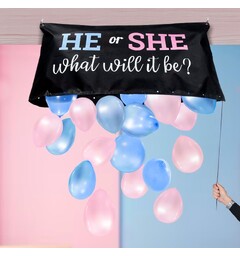 Gender Reveal Balloon Bag Kit