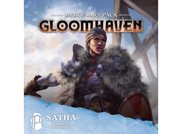 Gloomhaven Satha Mayor of Frosthaven Mercenary Pack 