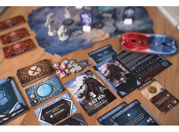 Gloomhaven Satha Mayor of Frosthaven Mercenary Pack 