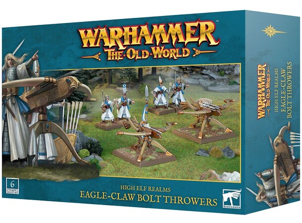 High Elf Realms Eagle-Claw Bolt Throwers Warhammer The Old World 
