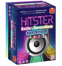 Hitster Battle of Generations Partyspill Norsk utgave
