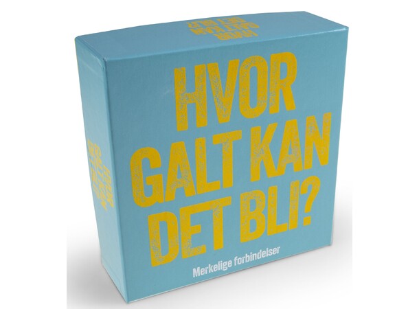 Hvor galt kan det bli Partyspill Norsk utgave 