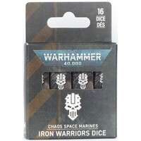 Iron Warriors Dice Set Warhammer 40K