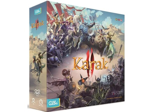 Karak II Brettspill Norsk utgave 