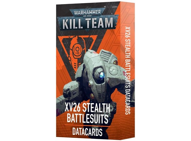 Kill Team XV26 Stealth Datacards Stealth Battlesuits - Warhammer 40K 