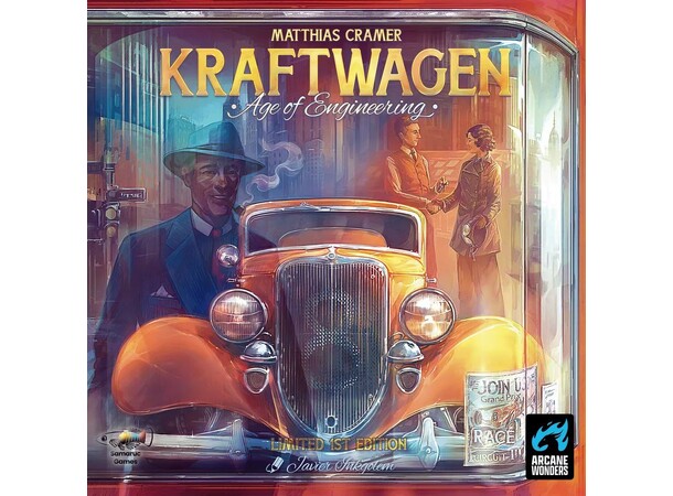 Kraftwagen Brettspill Age of Engineering 