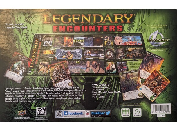 Legendary Encounters Predator Kortspill 