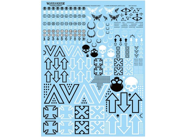 Legiones Vehicle Transfer Sheet The Horus Heresy 