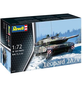 Leopard 2A7V Revell 1:72 Byggesett