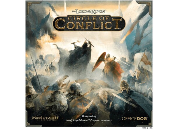Lord of the Rings Circle of Conflict Brettspill 